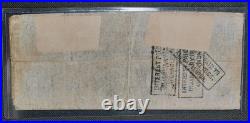 1862 T-41 Confederate States Of America Dollars $100 Bill CIVIL WAR Farm Slaves
