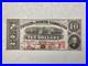 1863 $10 State of North Carolina Confederate Civil War Banknote Cr 122
