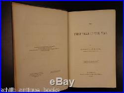 1863 1st ed Southern History of the CIVIL WAR Confederate Pollard CSA Rob E Lee