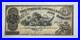 1863 $5 Dollar Louisiana Confederate Note Civil War Era