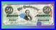 1863 $50 The Confederate States of America T-57 BANK Note CIVIL WAR Era RARE
