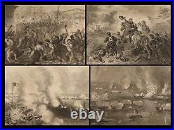 1863 Civil War 1ed The Great Rebellion US Confederate Union Lee Grant Headley 2v