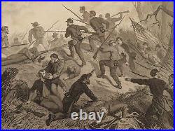 1863 Civil War 1ed The Great Rebellion US Confederate Union Lee Grant Headley 2v