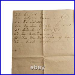 1863 Civil War Confederate Censored Letter to VT Woman Anna Royce, Original Poem