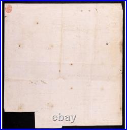 1863 Confederate States $500 Bond Civil War CSA 7% Loan with Attached Coupons