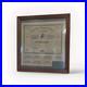 1863 Confederate States of America $1000 Civil War Bond Stonewall Jackson framed