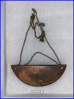 1863 Confederate Washer Woman Gorget