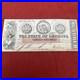 1863 Georgia $100 Confederate Currency Note Milledgeville Civil War Original