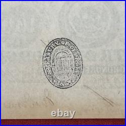 1863 Georgia $100 Confederate Currency Note Milledgeville Civil War Original