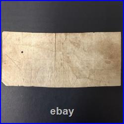 1863 North Carolina $2 Confederate Note Raleigh Civil War Era Hole
