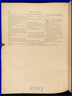 1863 Southern Rebellion CIVIL WAR Confederate SLAVERY Battles Maps Dred Scott 2v