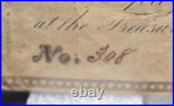 1863 State of North Carolina $1 Dollar Civil War Confederate Banknote
