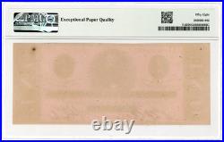 1863 T-62 $1 The Confederate States of America Note CIVIL WAR Era PMG 58 EPQ