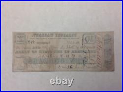 1863 Texas $10 Ten Dollars Confederate Civil War Warrant