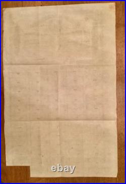 1864 $1000 Confederate Civil War Bond / Loan Fifth Series