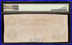 1864 $500 Dollar Bill Confederate States Note CIVIL War Paper Money T-64 Pmg