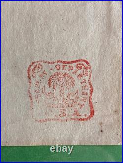 1864 CONFEDERATE STATES OF AMERICA Civil War Bond $500 + 5 coupons FOURTH SERIES