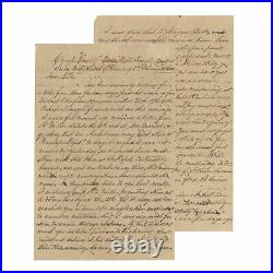 1864 Confederate Civil War Letter 25th Virginia Battle of Hatcher's Run
