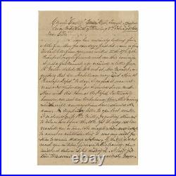 1864 Confederate Civil War Letter 25th Virginia Battle of Hatcher's Run