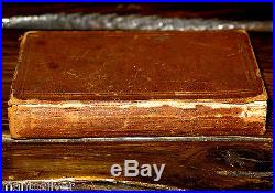 1864 HOLY BIBLE Pocket AMERICAN Leather ANTIQUE Testament CIVIL WAR Confederate