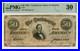 1864 T-66 $50 The Confederate States of America Note CIVIL WAR Era PMG VF 30
