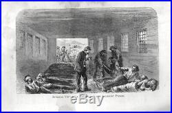 1865 CIVIL War Escape Confederate Prison Captain Feather's Copy Pennsylvania 1st