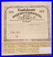 1865 Civil War Bond $1000 Confederate States of America CSA Issued April 1893