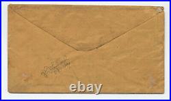 1865 Fort Delaware DE civil war POW cover through the lines confederate F821.79