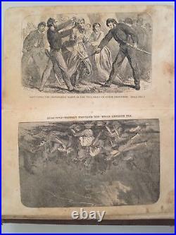 1865 antique CONFEDERATE US ARMY PRISONERS CIVIL WAR CONFEDERACY CSA 1st ed