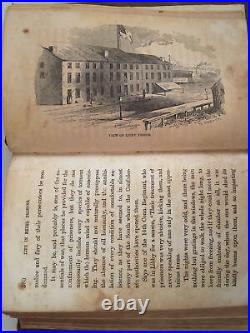 1865 antique CONFEDERATE US ARMY PRISONERS CIVIL WAR CONFEDERACY CSA 1st ed