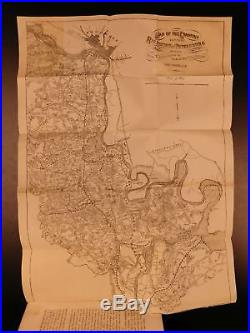 1866 1st ed Campaigns Robert E Lee McCabe CIVIL WAR Confederate Virginia MAPS