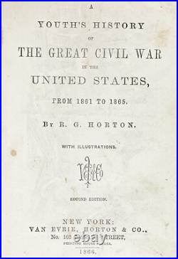 1866 Confederate SOUTHERN HISTORY CIVIL WAR Book DEMOCRAT PARTY army REBEL C. S. A