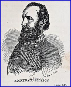 1866 Confederate SOUTHERN HISTORY CIVIL WAR Book DEMOCRAT PARTY army REBEL C. S. A