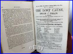 1866 Confederate The Lost Cause Pollard (Civil War White Supremacy) CSA