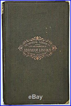 1866 President ABRAHAM LINCOLN Civil War ASSASSINATION Confederate Slavery Relic