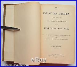 1880-1901 First Edition War Of The Rebellion CIVIL War Union & Confederate
