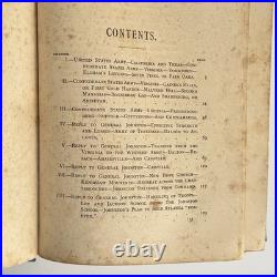 1880. Advance and Retreat. HOOD, J. B. Civil War. Confederate. 1st. Maps. Rare 1880. Advance and Retreat. HOOD, J. B. Civil War. Confederate. 1st. Maps. Rare