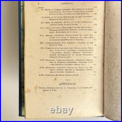 1880. Advance and Retreat. HOOD, J. B. Civil War. Confederate. 1st. Maps. Rare