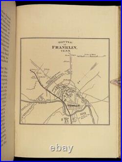 1880 Confederate 1ed Memoirs John Hood CSA Civil War Orphan Brigade PROVENANCE
