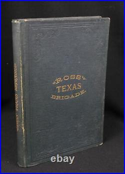 1881 ROSS' TEXAS BRIGADE confederate cavalry CSA confederacy CIVIL WAR texan