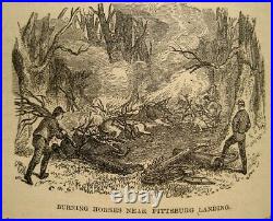 1884 CIVIL WAR HISTORY Union Confederate Army Slavery Abraham Lincoln Gettysburg