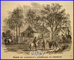 1884 CIVIL WAR HISTORY Union Confederate Army Slavery Abraham Lincoln Gettysburg