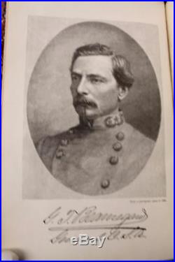 1884 The Military Operations Of General Beauregard Confederate Civil War General