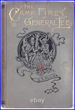 1886 Confederate General ROBERT E LEE History STONEWALL JACKSON Civil War C. S. A