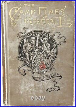 1886 Confederate General ROBERT E LEE History STONEWALL JACKSON Civil War C. S. A