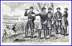 1886 Confederate General ROBERT E LEE History STONEWALL JACKSON Civil War C. S. A