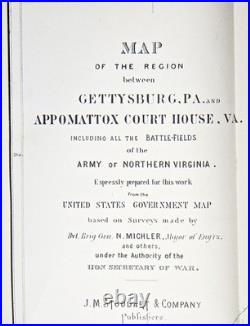 1886 Confederate ROBERT E LEE MEMOIRS Civil War General C. S. A. History SOUTHERN