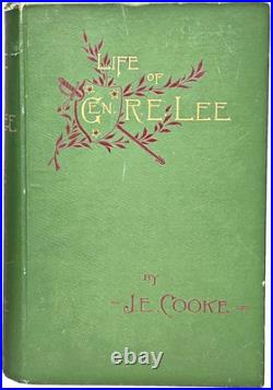 1887 Confederate General ROBERT E LEE History STONEWALL JACKSON Civil War C. S. A