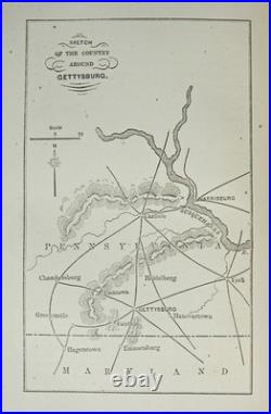 1887 Confederate General ROBERT E LEE History STONEWALL JACKSON Civil War C. S. A