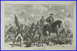 1887 Confederate General ROBERT E LEE History STONEWALL JACKSON Civil War C. S. A